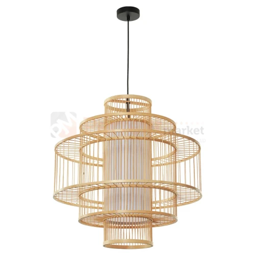 Lampa wisząca Stella rattanowa boho 1xE27 Light Prestige perfektmarket (6).webp