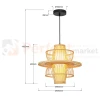Lampa wisząca Astra rattanowa boho 1xE27 Light Prestige perfektmarket (1).webp