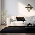 Lampa wisząca Astra rattanowa boho czarna 1xE27 Light Prestige perfektmarket (4).webp