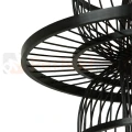 Lampa wisząca Astra rattanowa boho czarna 1xE27 Light Prestige perfektmarket (2).webp