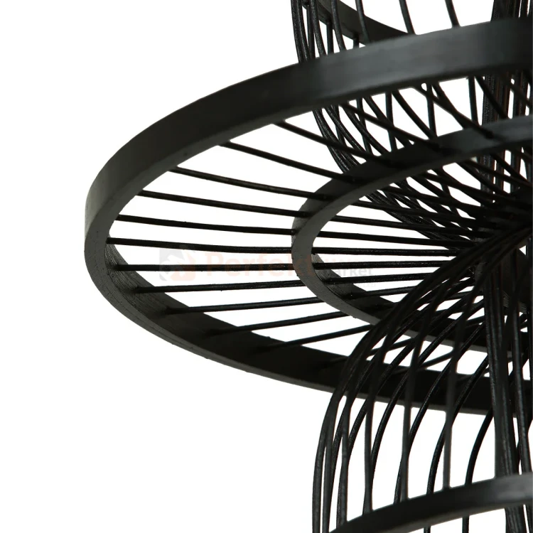 Lampa wisząca Astra rattanowa boho czarna 1xE27 Light Prestige perfektmarket (2).webp