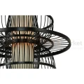 Lampa wisząca Astra rattanowa boho czarna 1xE27 Light Prestige perfektmarket (3).webp