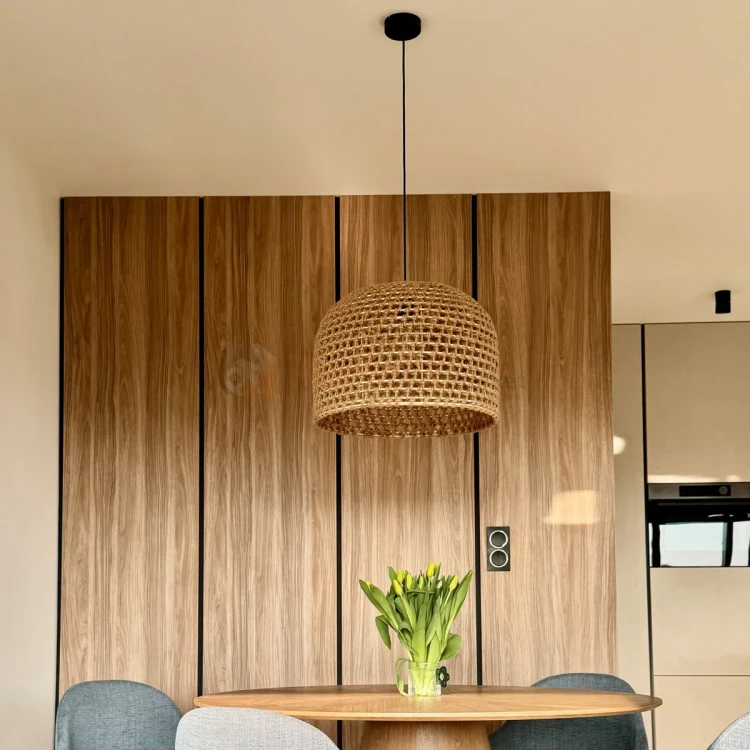 Lampa wisząca Kanso 40cm rattanowa boho 1xE27 Light Prestige LP-2025_1P 40 cm perfektmarket (8).webp