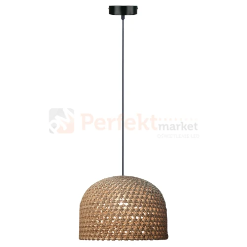 Lampa wisząca Kanso 40cm rattanowa boho 1xE27 Light Prestige LP-2025_1P 40 cm perfektmarket (3).webp