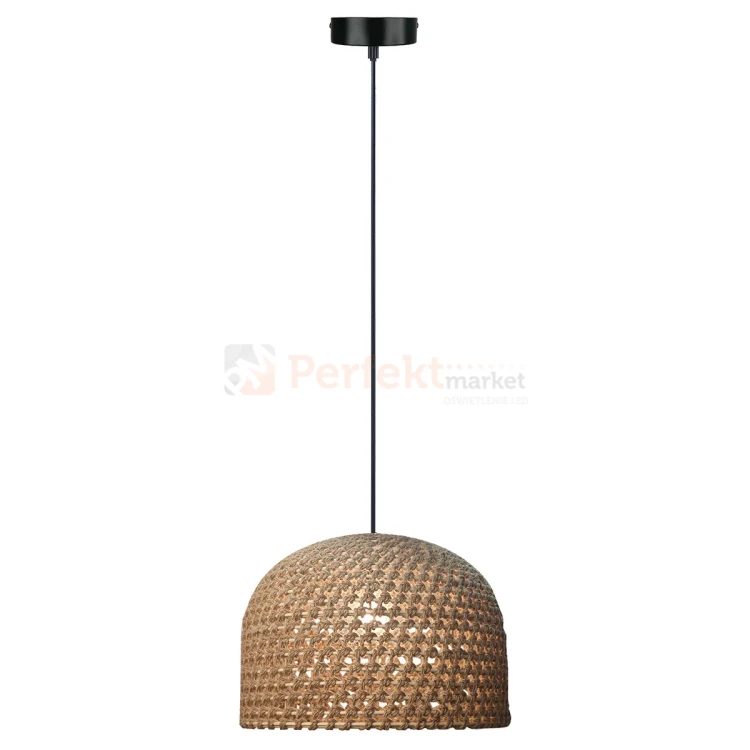 Lampa wisząca Kanso 40cm rattanowa boho 1xE27 Light Prestige LP-2025_1P 40 cm perfektmarket (3).webp