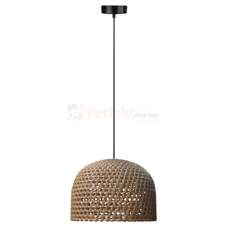 Lampa wisząca Kanso 50cm rattanowa boho 1xE27 Light Prestige perfektmarket (5).webp