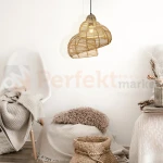Lampa wisząca Shella 40cm rattanowa boho 1xE27 Light Prestige lp-1806_1p 40cm perfektmarket (7).webp