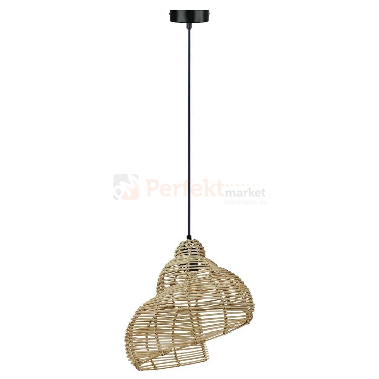 Lampa wisząca Shella 40cm rattanowa boho 1xE27 Light Prestige lp-1806_1p 40cm perfektmarket (2).webp