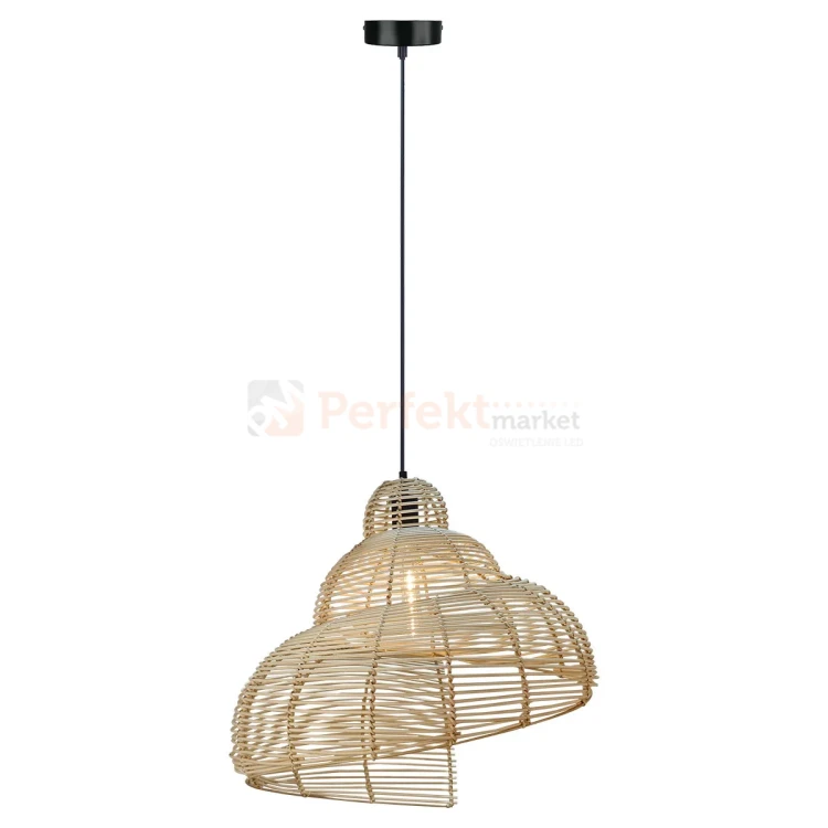Lampa wisząca Shella 60cm rattanowa boho 1xE27 Light Prestige lp-1806_1p 60cm perfektmarket (5).webp