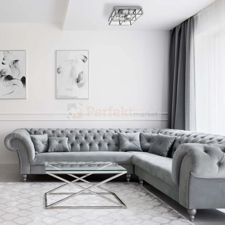 Monza plafon szklany glamour chromowany LP-2323_2C Light Prestige perfektmarket (1).webp