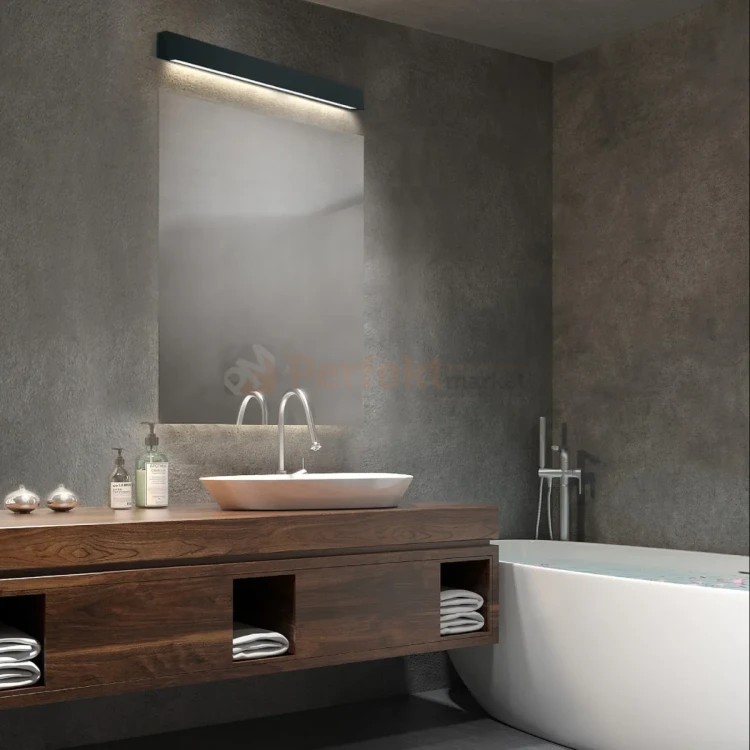 Ibros kinkiet LED czarny średni 63cm 9W CCT IP44  GS-LWA-9W BK CCT perfektmarket (2).webp