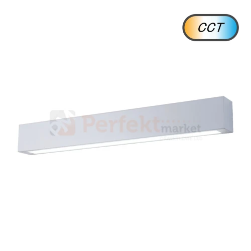Ibros kinkiet LED biały średni 63cm 9W CCT IP44 GS-LWA-9W WH CCT_1 perfektmarket.webp