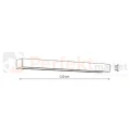 Ibros kinkiet LED czarny duży 120cm 18W CCT IP44 GS-LWA-18W BK CCT perfektmarket (2).webp