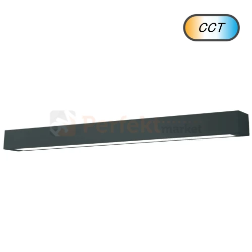 Ibros kinkiet LED czarny duży 120cm 18W CCT IP44 GS-LWA-18W BK CCT perfektmarket 1.webp