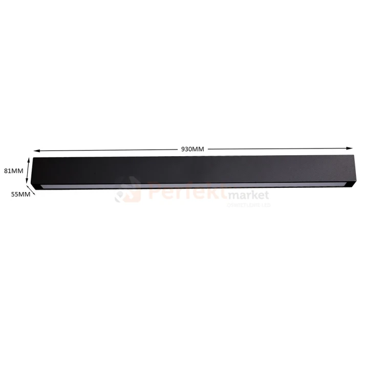 Ibros kinkiet LED czarny duży 93cm 12W CCT IP44 GS-LWA-12W BK CCT perfektmarket (1).webp