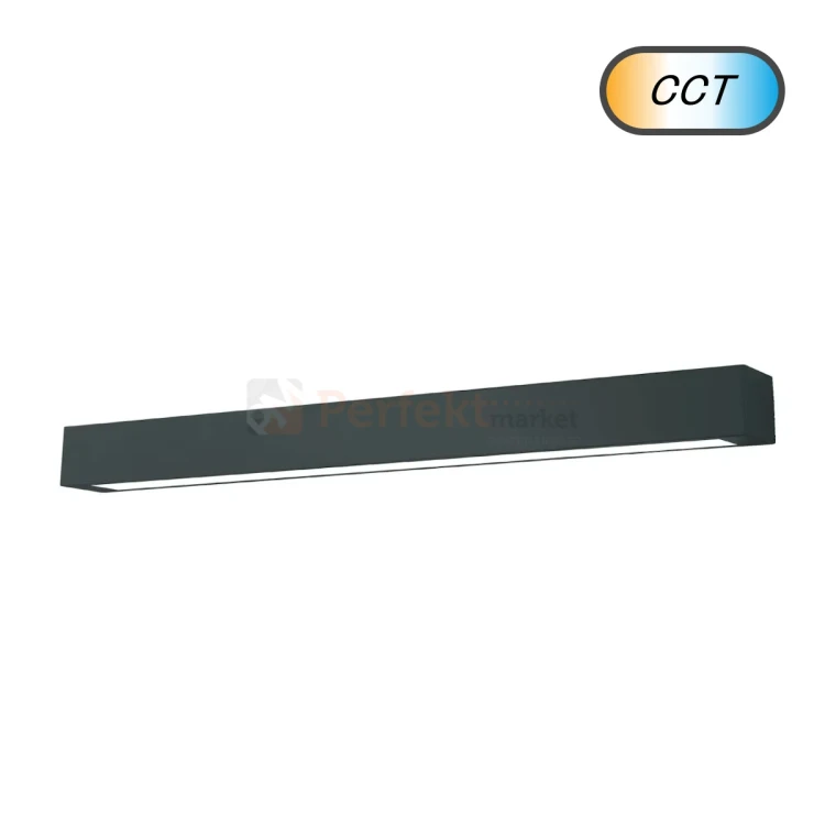 Ibros kinkiet LED czarny duży 93cm 12W CCT IP44 GS-LWA-12W BK CCT perfektmarket 1.webp