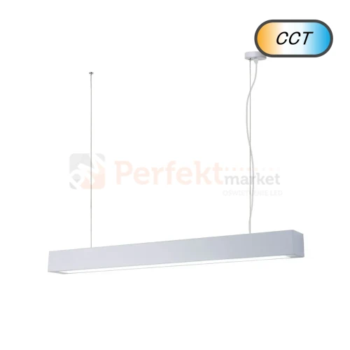 Lampa wisząca LED Ibros 93 cm biała 24W CCT IP44 LP-7001_1P 20 WH-93 24 CCT perfektmarket 1.webp