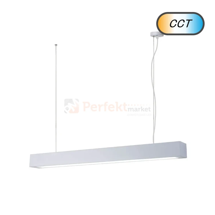Lampa wisząca LED Ibros 93 cm biała 24W CCT IP44 LP-7001_1P 20 WH-93 24 CCT perfektmarket 1.webp