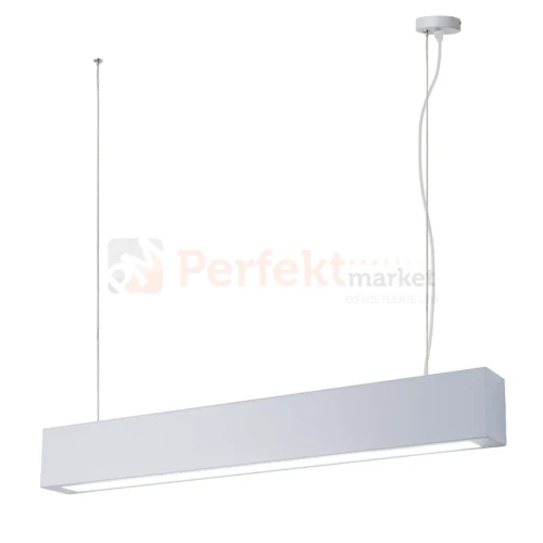 Lampa wisząca LED Ibros 63 cm biała 24W CCT IP20 perfektmarket (1).webp