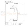 Lampa zewnętrzna stojąca słupek ogrodowy TEXAS IP54 antracyt perfektmarket (2).webp