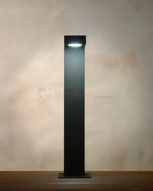 Lampa zewnętrzna stojąca słupek ogrodowy TEXAS IP54 antracyt 40 cm perfektmarket 1.webp