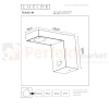 Kinkiet zewnętrzny z czujnikiem ruchu TEXAS IP54 3000K antracyt  (2).webp