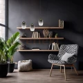 Lampa wisząca VASO 3 SMOKED 4W dymione szkło czarna perfektmarket (3).webp