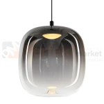Lampa wisząca VASO 2 SMOKED ML1400 4W 3000K dymione szkło czarnaperfektmarket (5).webp