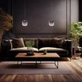 Lampa wisząca VASO 2 SMOKED ML1400 4W 3000K dymione szkło czarnaperfektmarket (1).webp