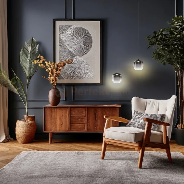 Lampa wisząca VASO 2 SMOKED ML1400 4W 3000K dymione szkło czarnaperfektmarket (3).webp