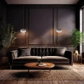 Lampa wisząca VASO 1 SMOKED ML1397 4W 3000K dymione szkło czarna perfektmarket (5).webp