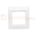 DRK1/11 Ramka 1- krotna do puszek karton-gips, biały, perfektmarket (0)
