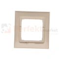 DRK1/41 Ramka 1- krotna do puszek karton-gips, kremowy, perfektmarket (2)