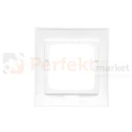 DR1/AB11 Ramka 1- krotna, antybakteryjny biały, perfektmarket (2)