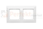 DR2/AB11 Ramka 2- krotna, antybakteryjny biały, perfektmarket (0)