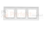 DR3/AB11 Ramka 3- krotna, antybakteryjny biały, perfektmarket (2)