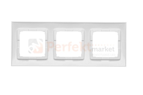 DR3/AB11 Ramka 3- krotna, antybakteryjny biały, perfektmarket (2)