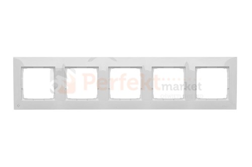 DR5/AB11 Ramka 5- krotna, antybakteryjny biały, perfektmarket (0)