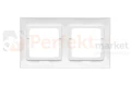 DR2/AB11 Ramka 2- krotna, antybakteryjny biały, perfektmarket (2)