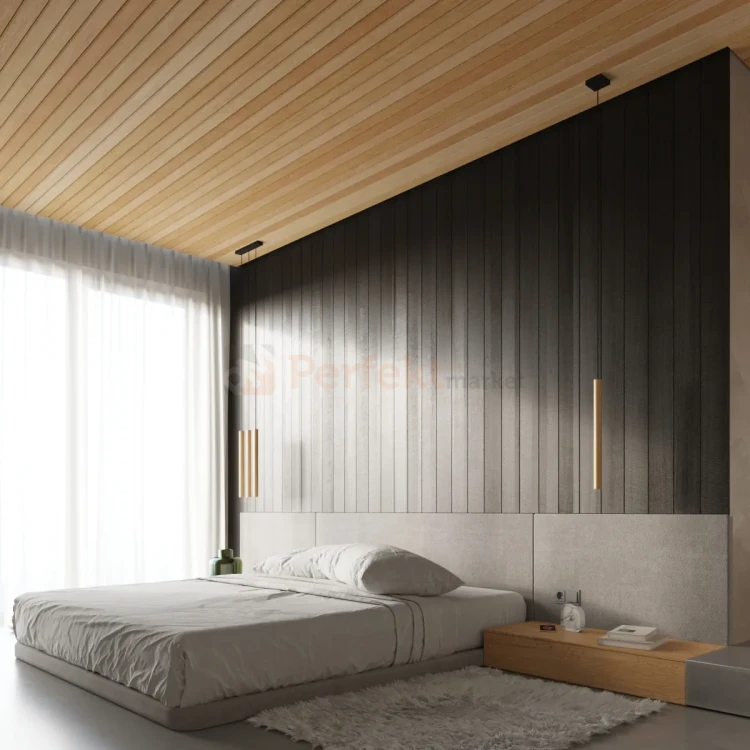 Lampa wisząca nowoczesna Sollux Pastelo 1 1xG9 SL.1266 IP20 - naturalne drewno 03