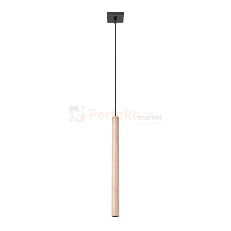 Lampa wisząca nowoczesna Sollux Pastelo 1 1xG9 SL.1266 IP20 - naturalne drewno 04