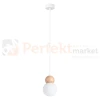 Lampa wisząca PEKKA 1 naturalne drewno Sollux SL.1390 perfektmarket.webp
