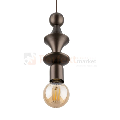 Lampa wisząca TOWER BROWN 1XE27 perfektmarket (3).webp