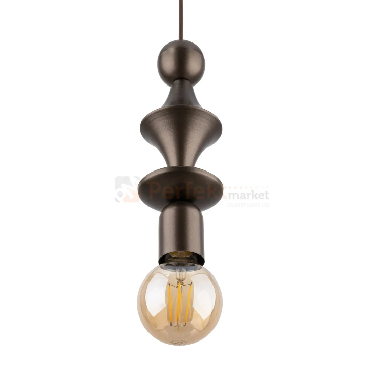 Lampa wisząca TOWER BROWN 1XE27 perfektmarket (3).webp