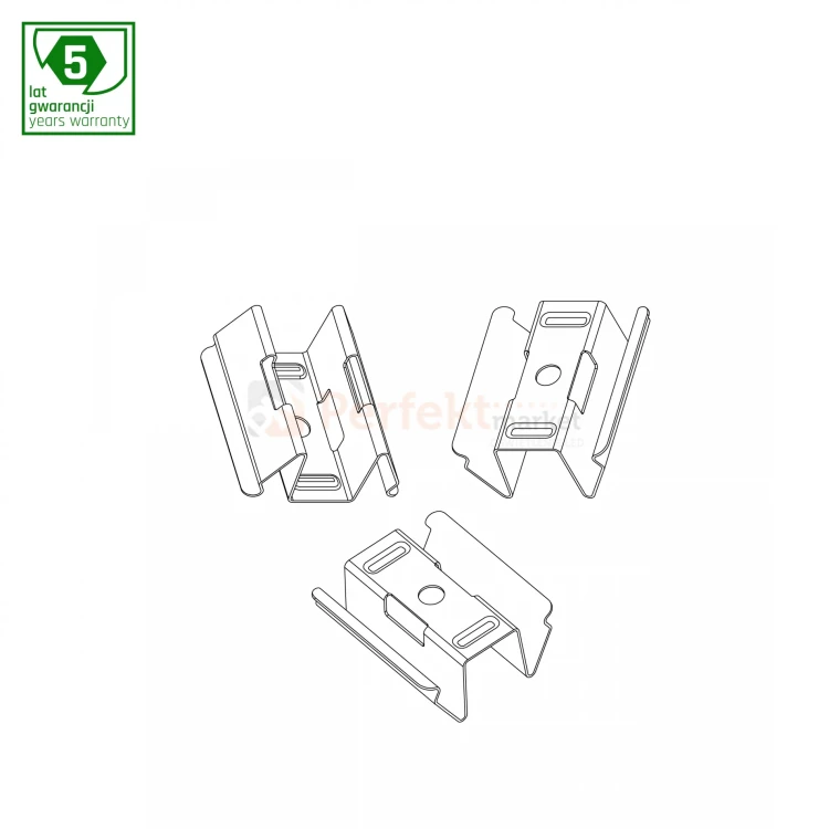 Uchwyt do montażu natynkowego opraw ALLDAY BASIC kpl. 3 szt dla wersji 1503 mmperfektmarket.webp