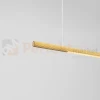 Złota lampa wisząca liniowa tuba MONTERZO LE45452 120cm 20W CCT perfektmarket.webp