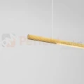 Złota lampa wisząca liniowa tuba MONTERZO LE45452 120cm 20W CCT perfektmarket.webp
