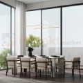 Złota lampa wisząca liniowa tuba MONTERZO LE45453 160cm 40W CCT perfektmarket 4.webp