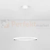 Biała lampa wisząca ring okrągła ściemnialna Tarvana LE45409 Luces Exclusivas perfektmarket (2).webp