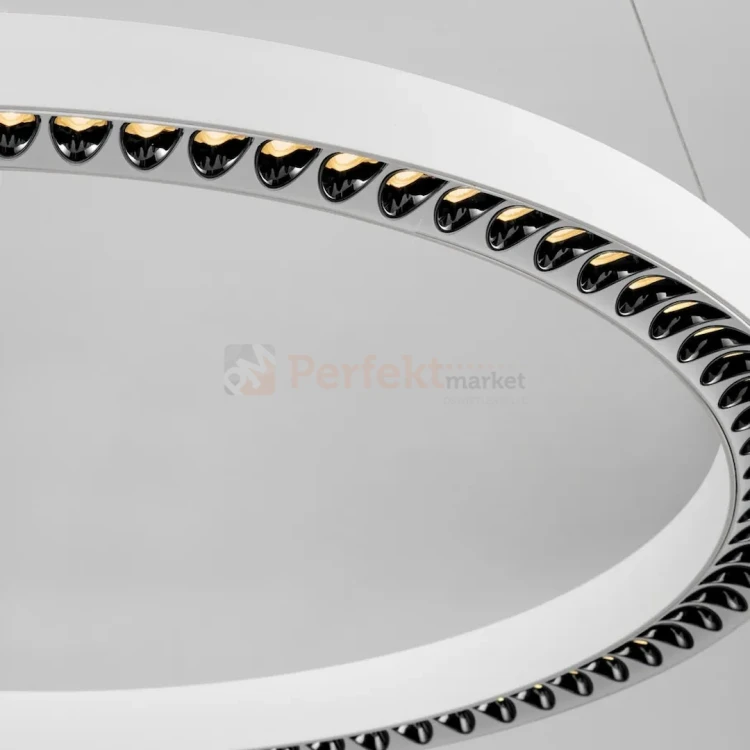 Biała lampa wisząca ring okrągła ściemnialna Tarvana LE45409 Luces Exclusivas perfektmarket (4).webp
